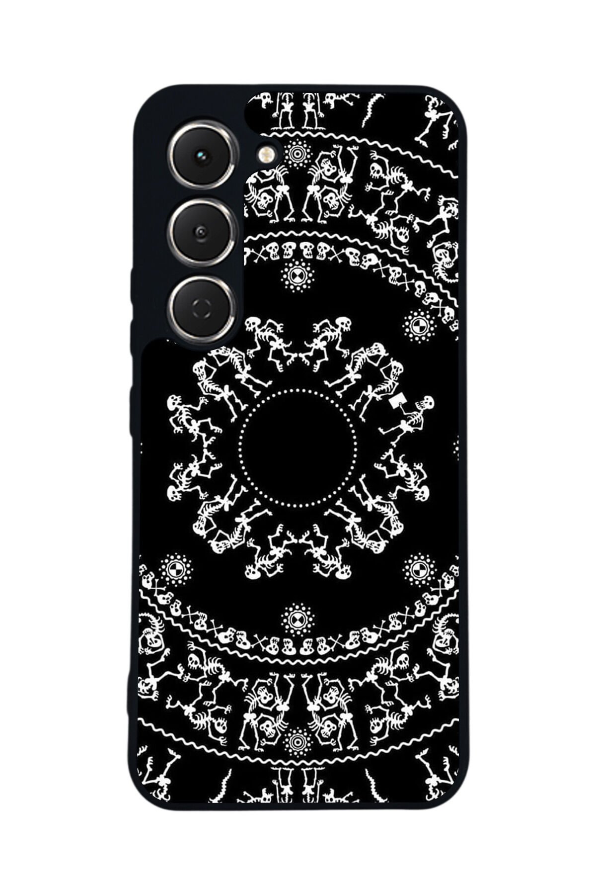 Tecno Spark 40 Pro Uyumlu Mandala Tasarımlı Glossy Premium Kılıf