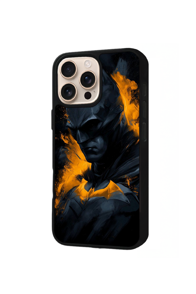 iPhone 16 Pro Max Uyumlu Batman Tasarımlı Glossy Premium Kılıf