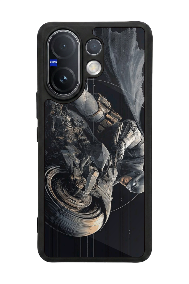 Vivo V60 Uyumlu Batman Tasarımlı Glossy Premium Kılıf