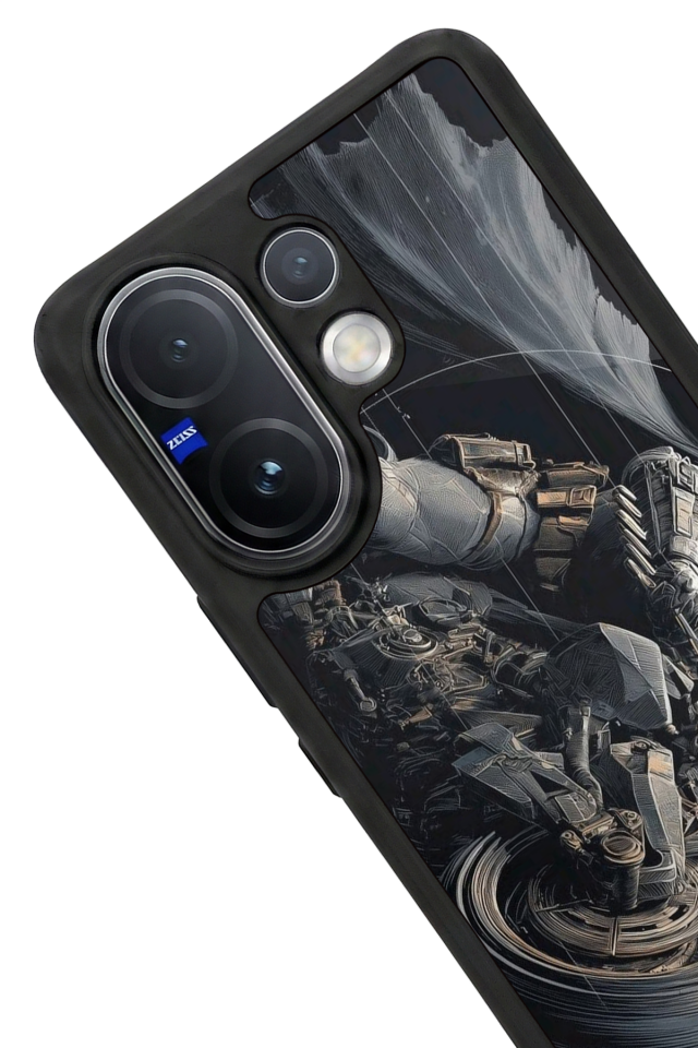Vivo V60 Uyumlu Batman Tasarımlı Glossy Premium Kılıf
