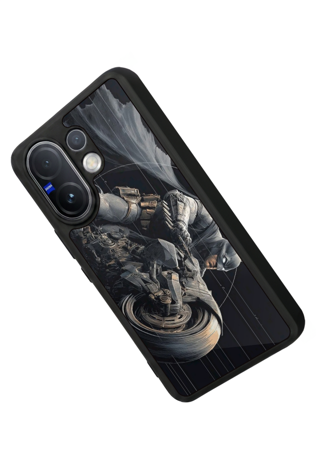 Vivo V60 Uyumlu Batman Tasarımlı Glossy Premium Kılıf
