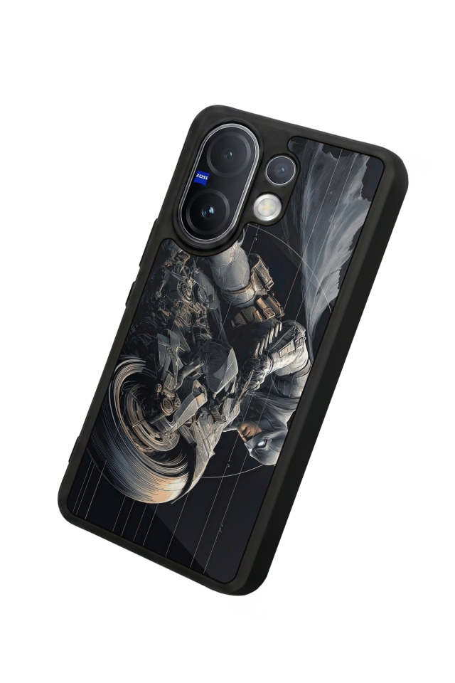 Vivo V60 Uyumlu Batman Tasarımlı Glossy Premium Kılıf