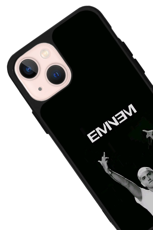 iPhone 15 Plus Uyumlu Eminem Tasarımlı Glossy Premium Kılıf