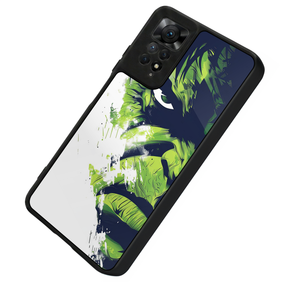 Xiaomi Redmi Note 11 Pro Uyumlu Hulk Tasarımlı Glossy Premium Kılıf