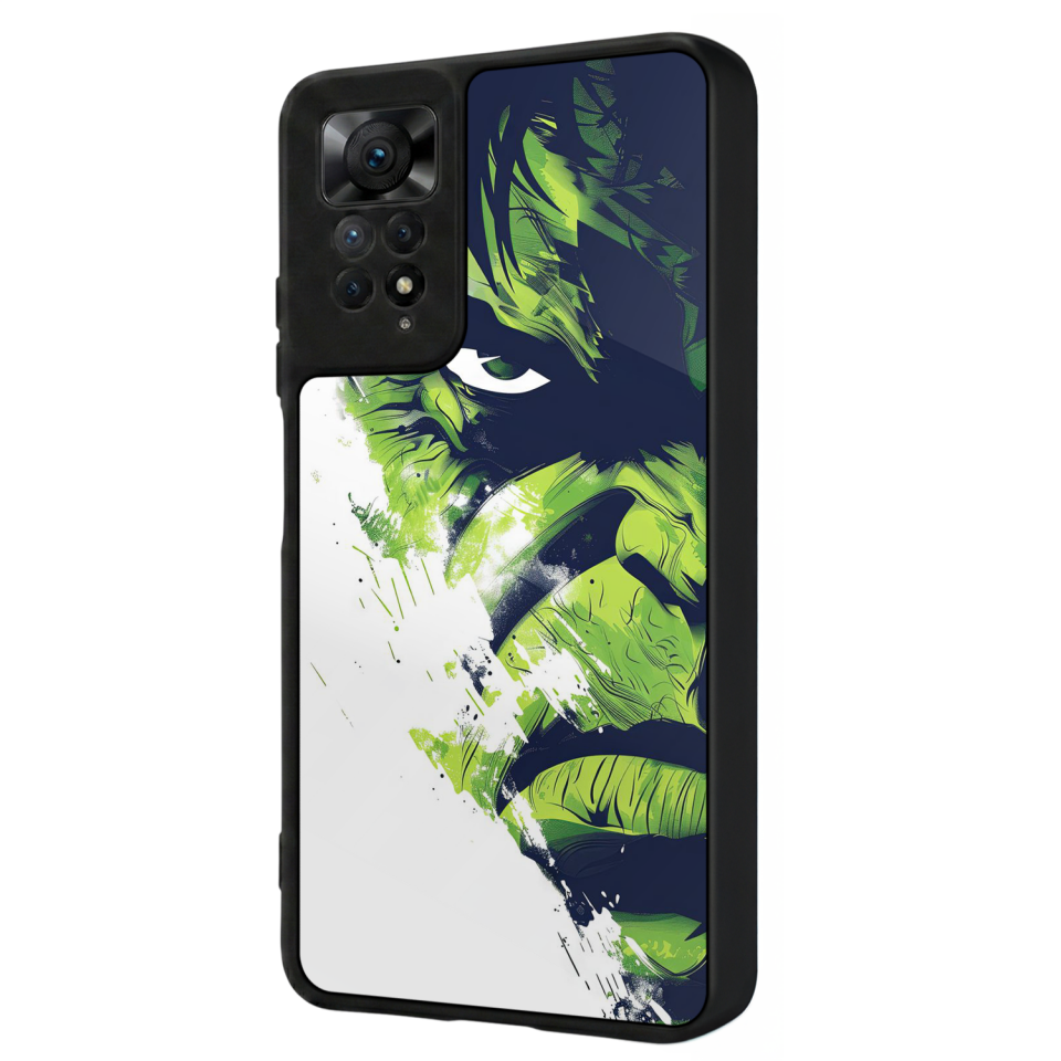 Xiaomi Redmi Note 11 Pro Uyumlu Hulk Tasarımlı Glossy Premium Kılıf