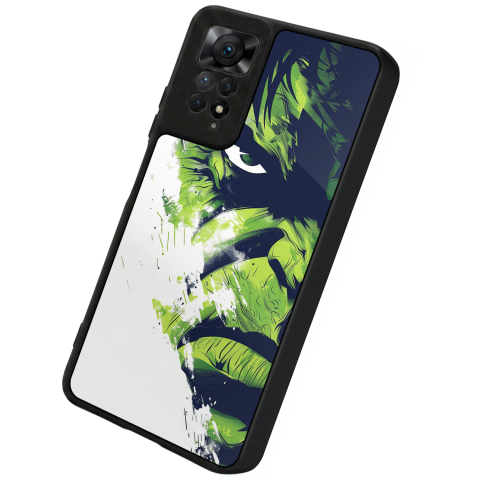 Xiaomi Redmi Note 11 Pro Uyumlu Hulk Tasarımlı Glossy Premium Kılıf