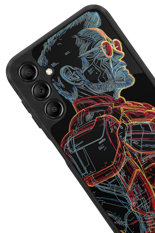 Samsung Galaxy A14 Uyumlu Iron Man ( Demir Adam ) Tasarımlı Glossy Premium Kılıf