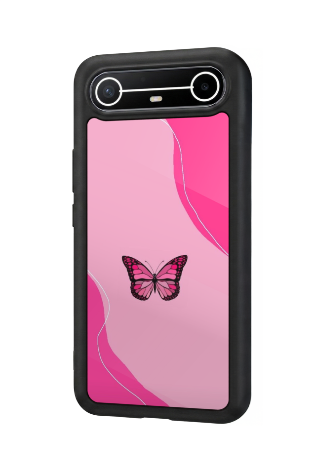 Tecno Spark Slim 5G Uyumlu Kelebek Tasarımlı Glossy Premium Kılıf