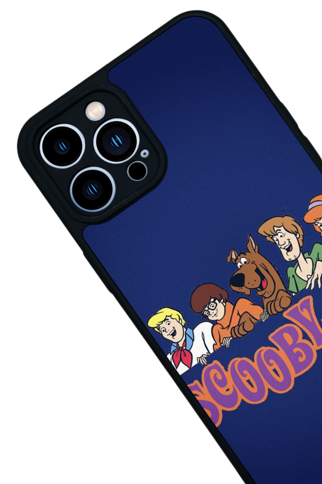 iPhone 12 Pro Max Uyumlu Scooby Doo Tasarımlı Glossy Premium Kılıf