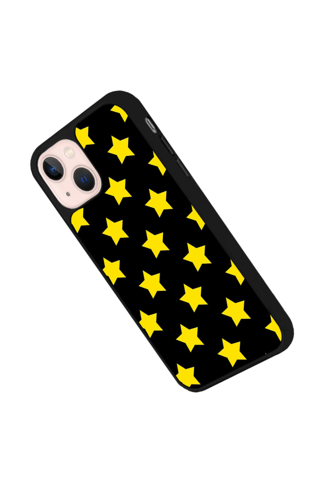 iPhone 13 Mini Uyumlu Simsek Tasarımlı Glossy Premium Kılıf