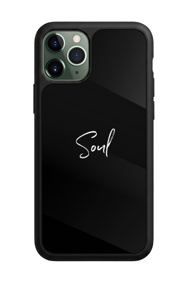 iPhone 11 Pro Max Uyumlu SOUL Tasarımlı Glossy Premium Kılıf