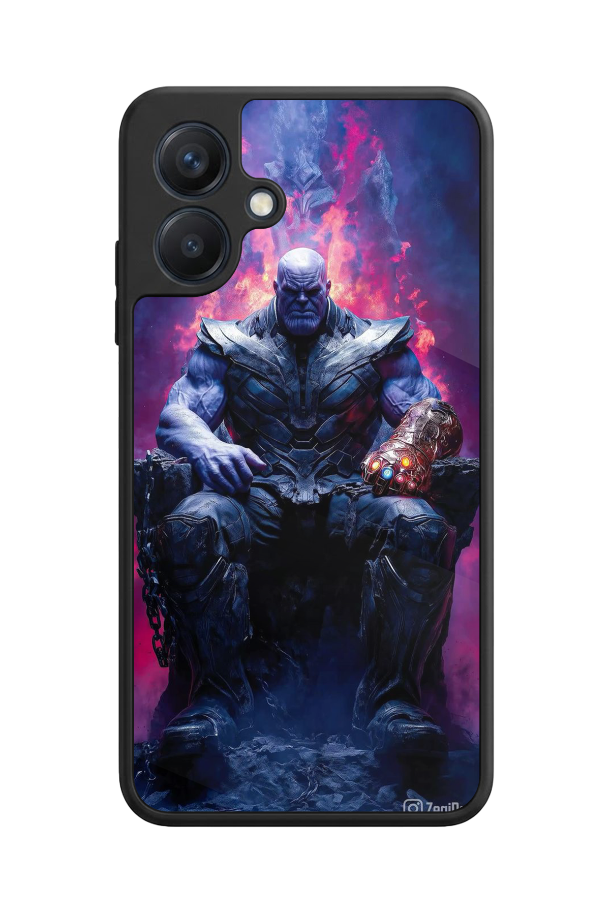 Samsung Galaxy A07 Uyumlu Thanos Tasarımlı Glossy Premium Kılıf