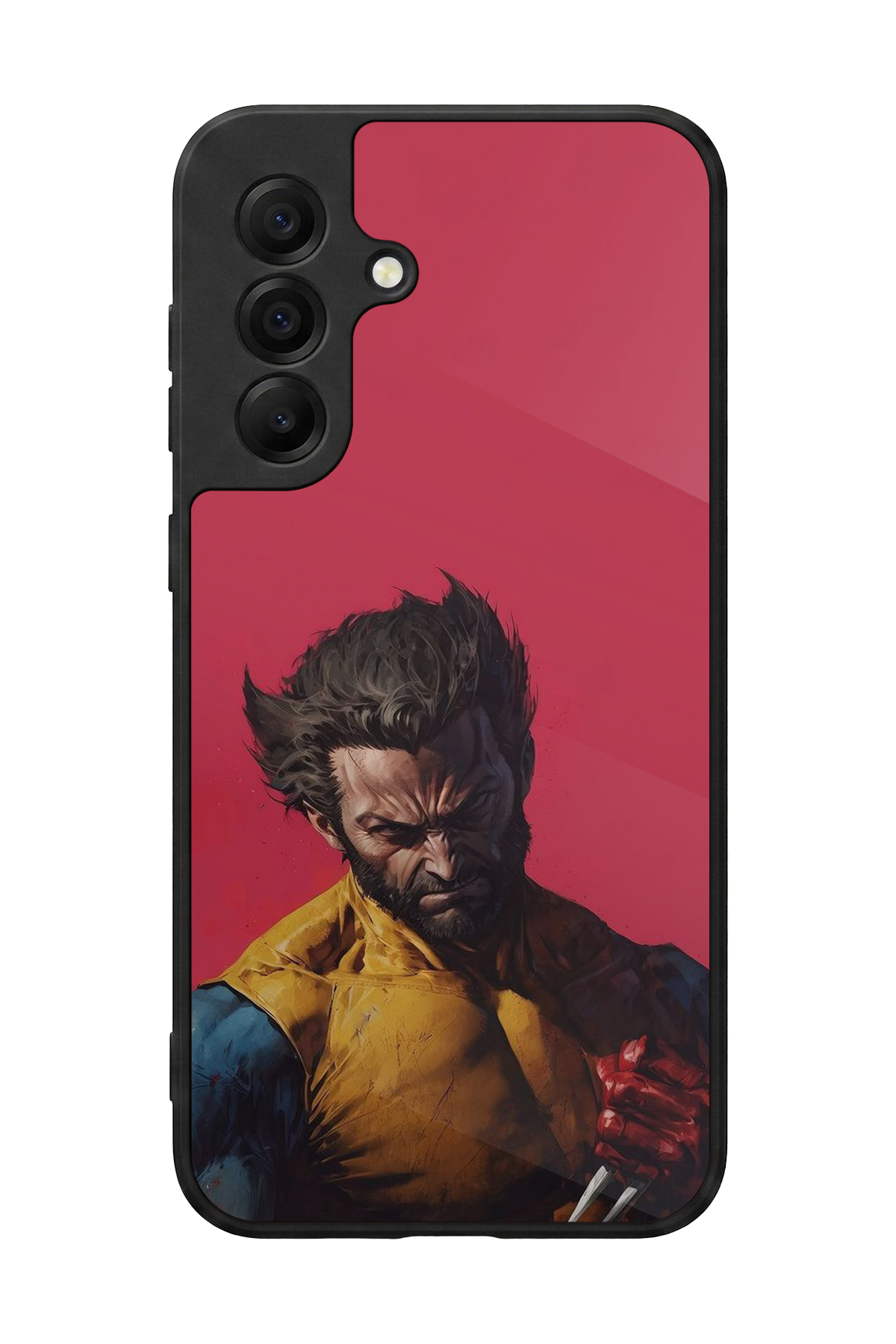 Samsung Galaxy A17 Uyumlu Wolverine Tasarımlı Glossy Premium Kılıf