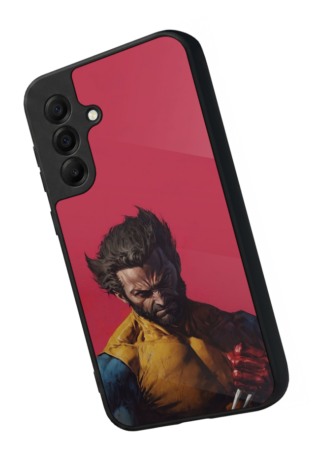 Samsung Galaxy A17 Uyumlu Wolverine Tasarımlı Glossy Premium Kılıf