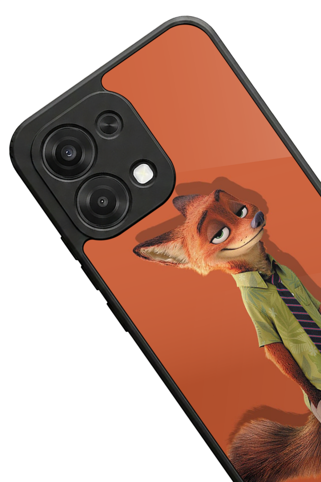 Oppo A6 Pro Uyumlu Zootropolis Tasarımlı Glossy Premium Kılıf