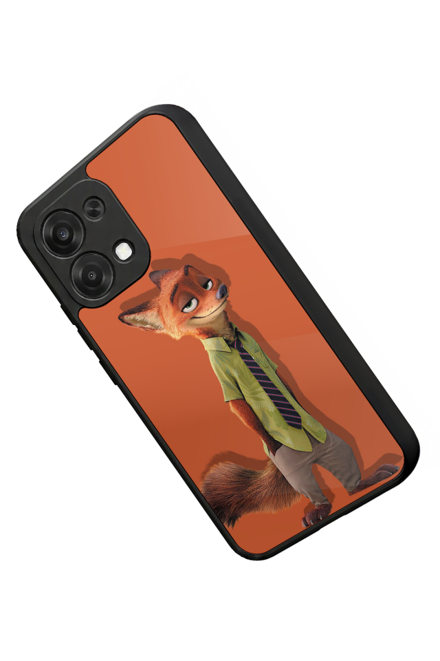Oppo A6 Pro Uyumlu Zootropolis Tasarımlı Glossy Premium Kılıf