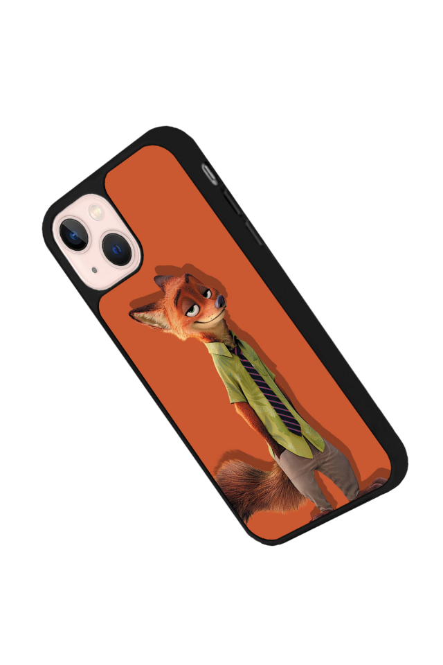 iPhone 13 Mini Uyumlu Zootropolis Tasarımlı Glossy Premium Kılıf