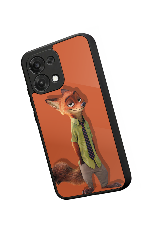 Oppo A6 Pro Uyumlu Zootropolis Tasarımlı Glossy Premium Kılıf