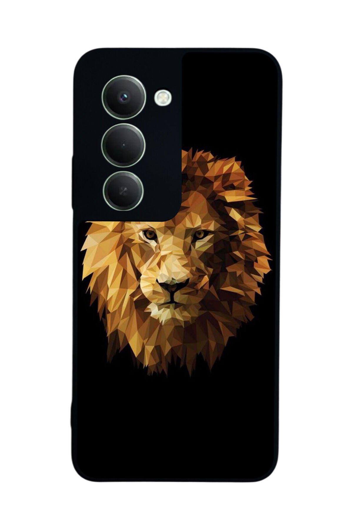 Xiaomi Redmi 15 5G Uyumlu Aslan Tasarımlı Glossy Premium Kılıf