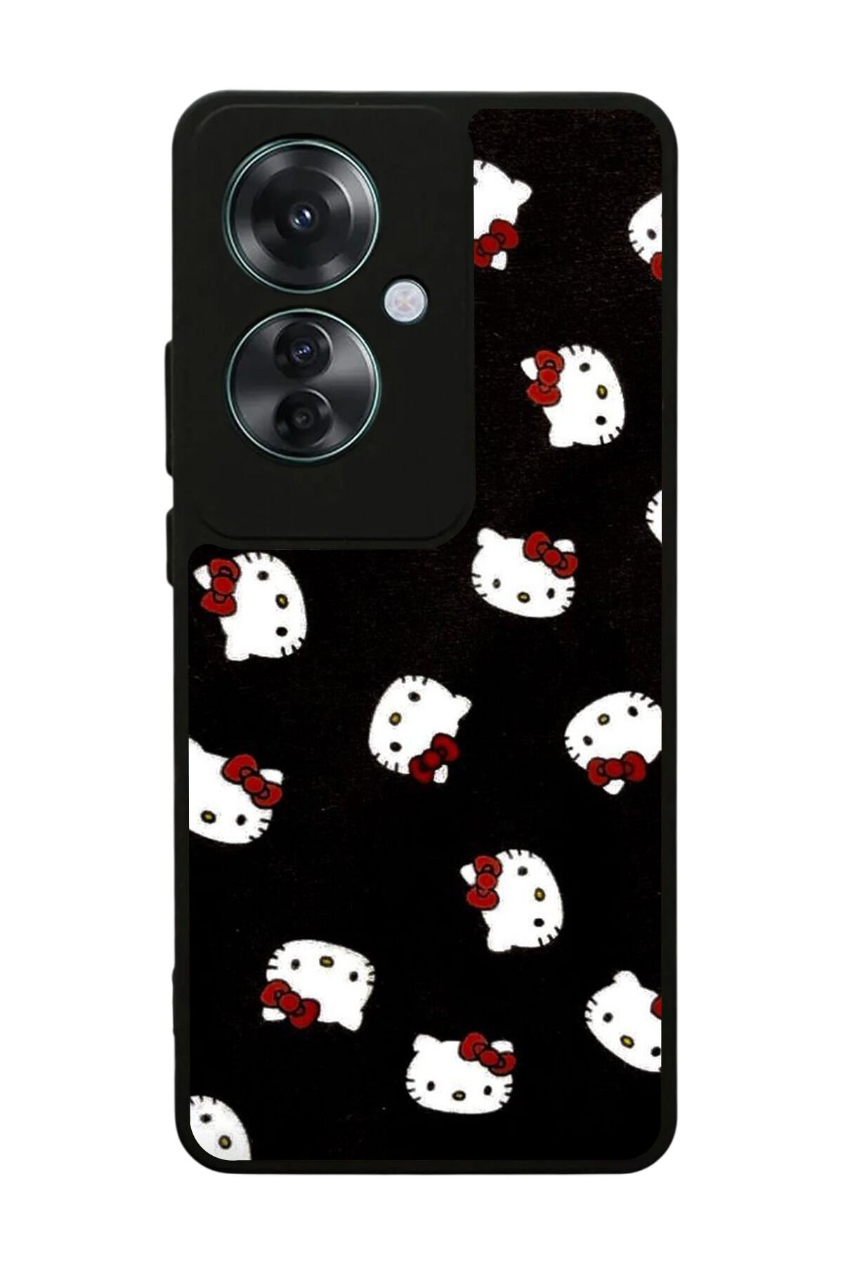Oppo Reno 11F Uyumlu HelloKitty Tasarımlı Glossy Premium Kılıf