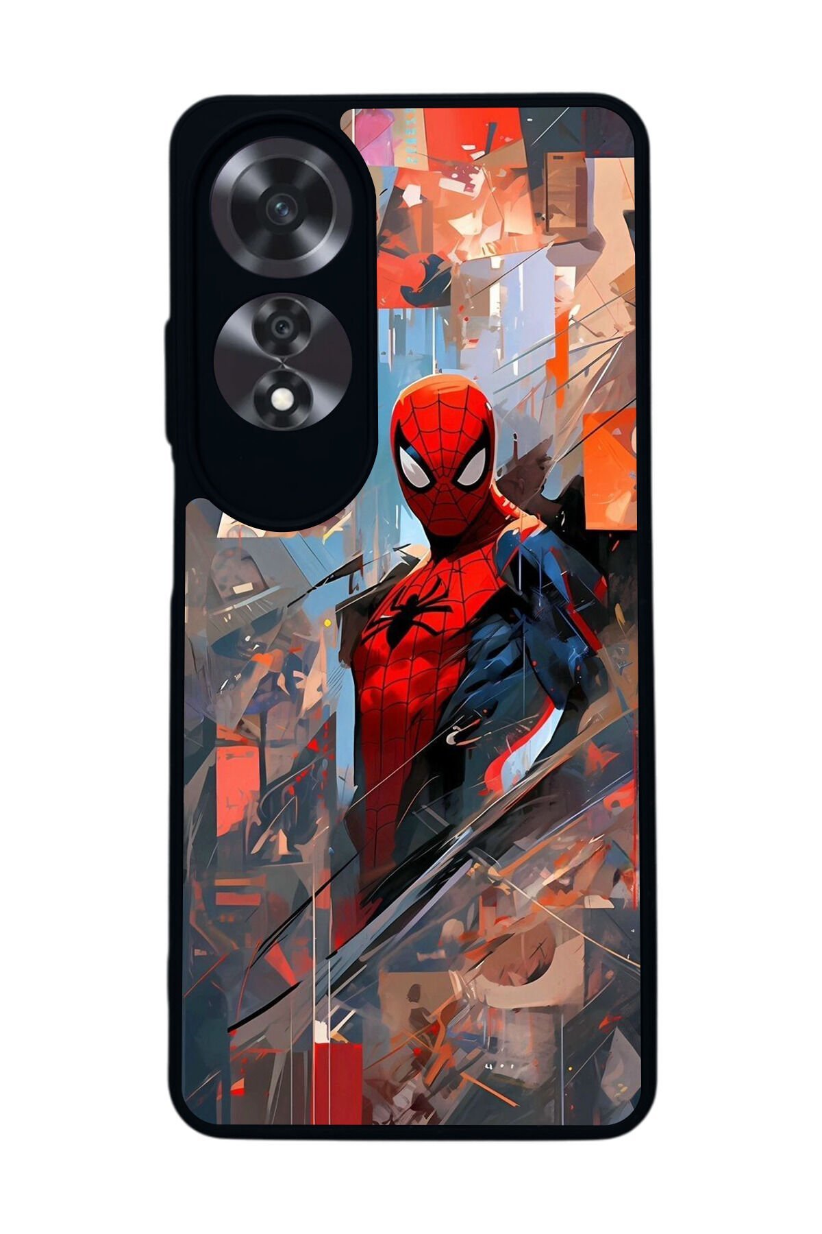 Oppo A60 Mat Siyah uyumlu Kılıf – Yumuşak Silikon, Koruyucu, Şok Emici Kapak