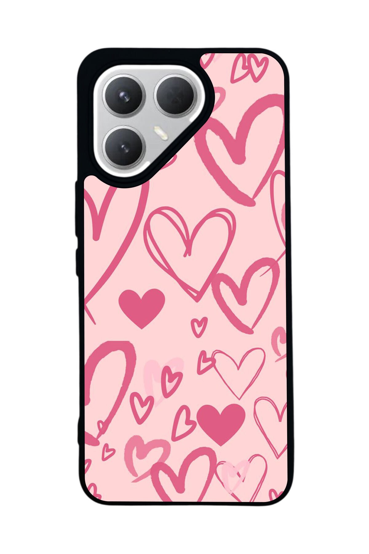 Tecno Pova 7 Pro Mat Uyumlu Siyah Kılıf – Yumuşak Silikon, Koruyucu, Şok Emici Kapak