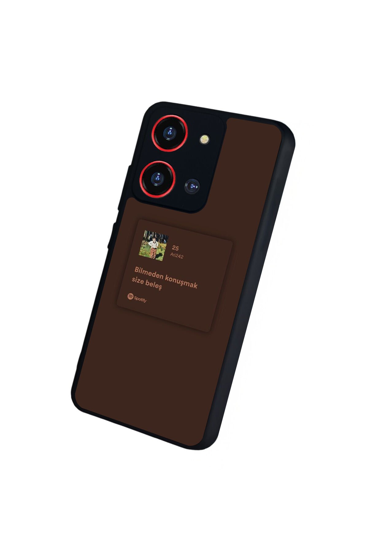 Reeder S19 Max Pro S ZOOM Uyumlu Sarki Sozleri Tasarımlı Glossy Premium Kılıf