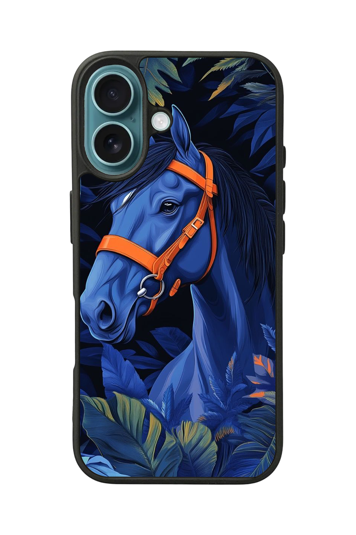 iPhone 16 Uyumlu At Horse Tasarımlı Glossy Premium Kılıf