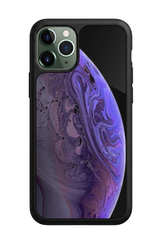 iPhone 11 Pro Uyumlu Ay Tasarımlı Glossy Premium Kılıf