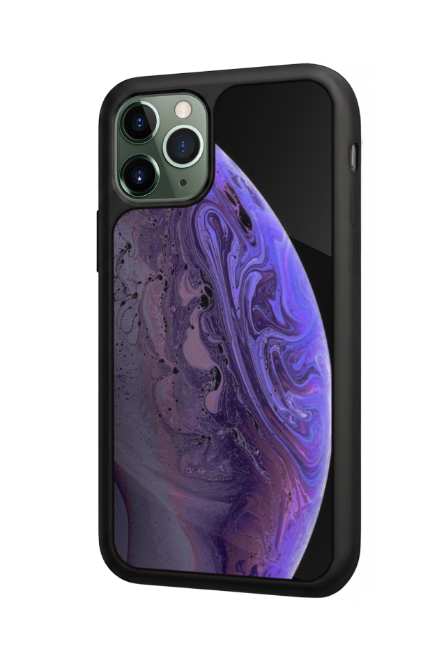 iPhone 11 Pro Uyumlu Ay Tasarımlı Glossy Premium Kılıf