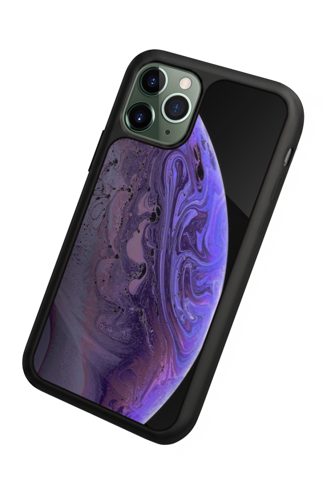 iPhone 11 Pro Uyumlu Ay Tasarımlı Glossy Premium Kılıf