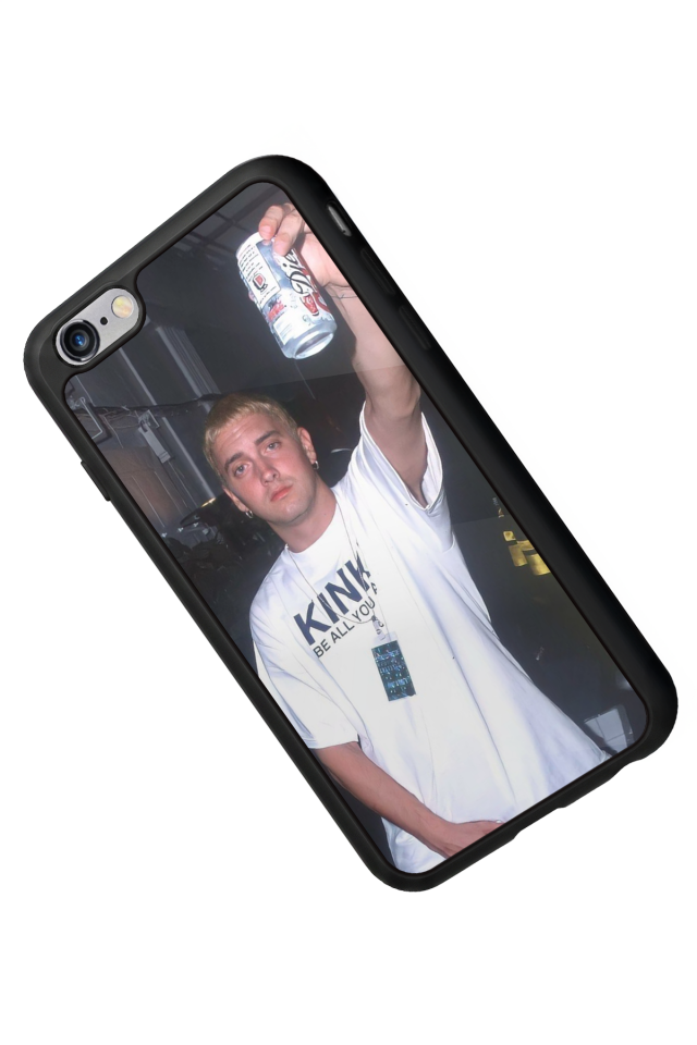 iPhone 6s Plus Uyumlu Eminem Tasarımlı Glossy Premium Kılıf