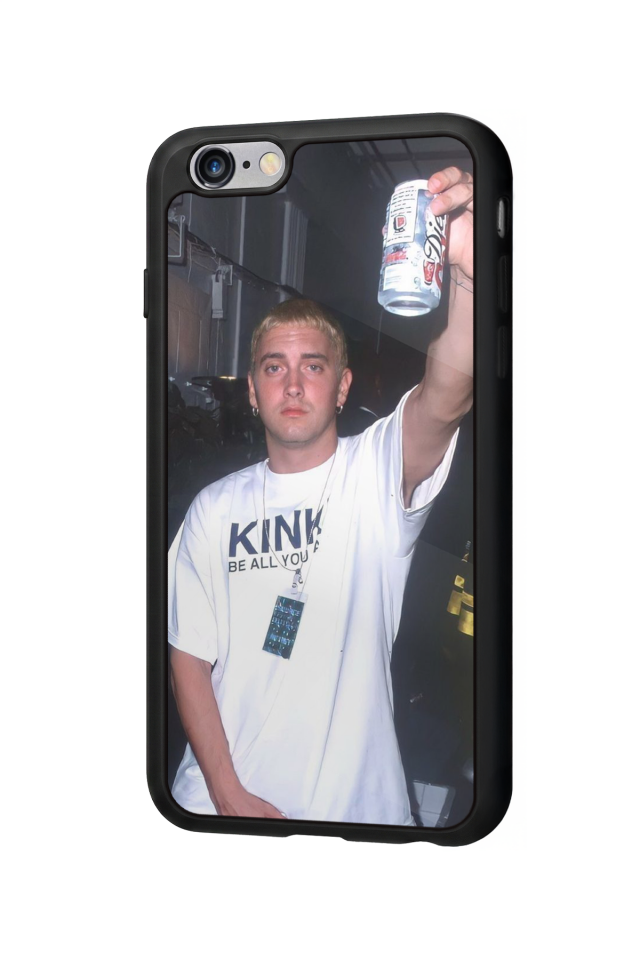 iPhone 6s Plus Uyumlu Eminem Tasarımlı Glossy Premium Kılıf