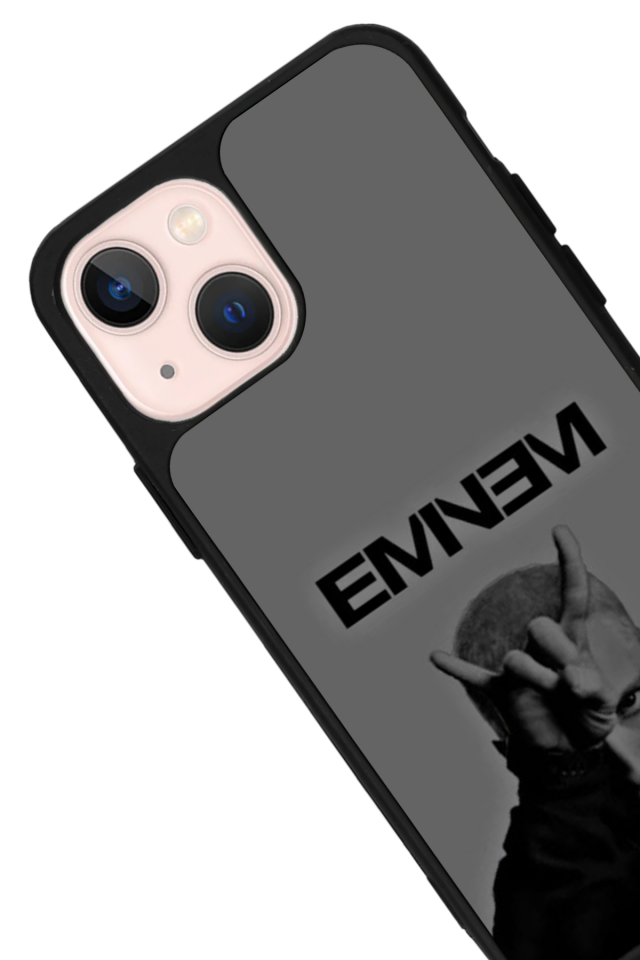 iPhone 15 Plus Uyumlu Eminem Tasarımlı Glossy Premium Kılıf