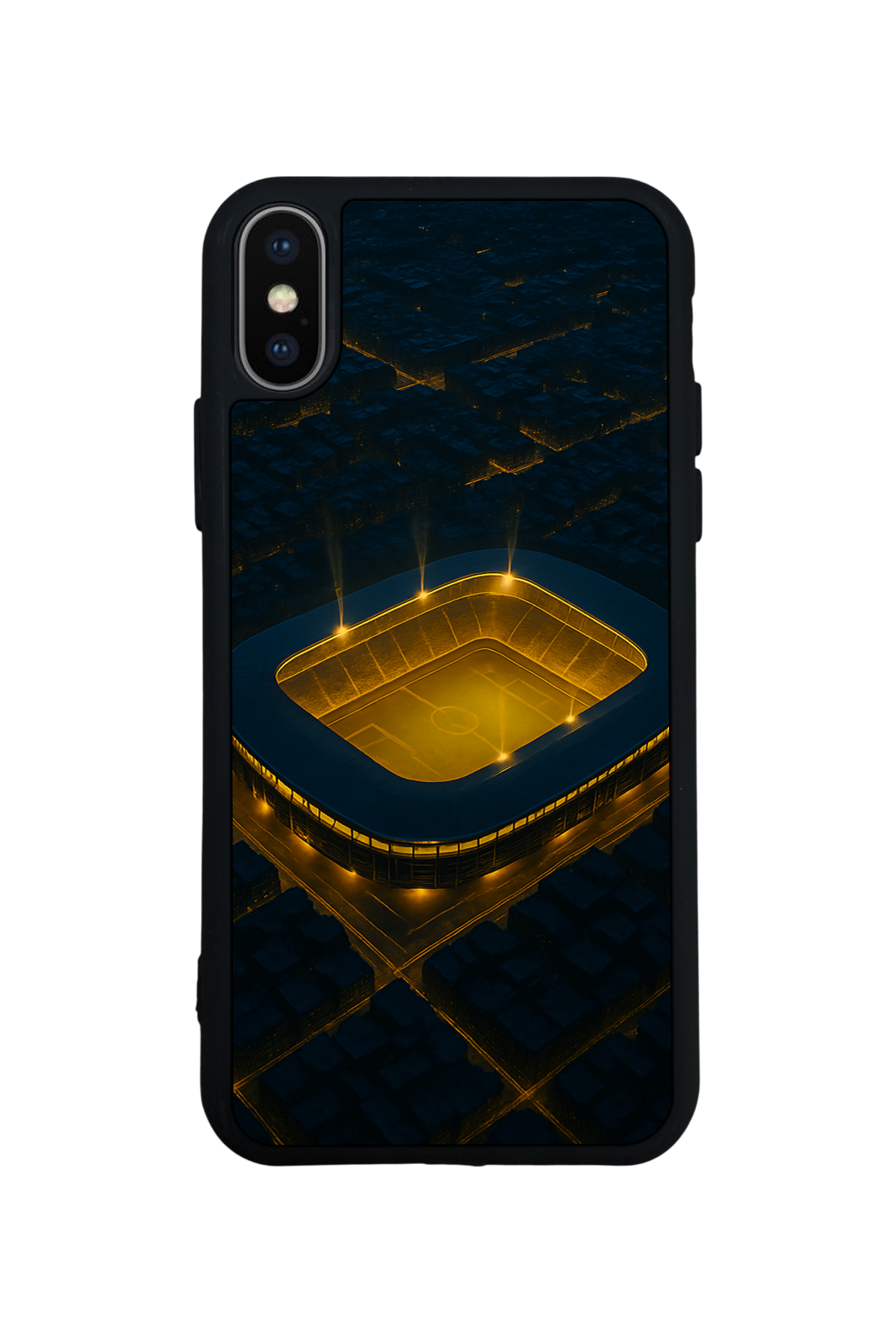 iPhone X/ XS Uyumlu Fenerbahce Tasarımlı Glossy Premium Kılıf