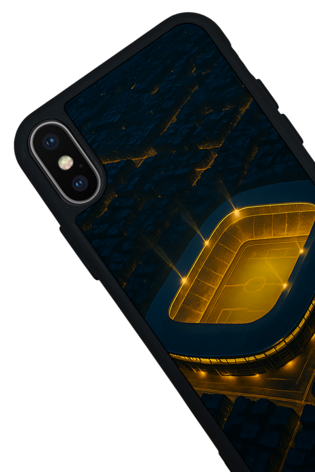 iPhone X/ XS Uyumlu Fenerbahce Tasarımlı Glossy Premium Kılıf