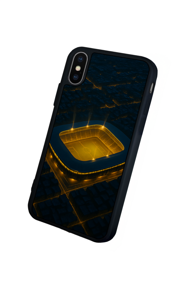 iPhone X/ XS Uyumlu Fenerbahce Tasarımlı Glossy Premium Kılıf