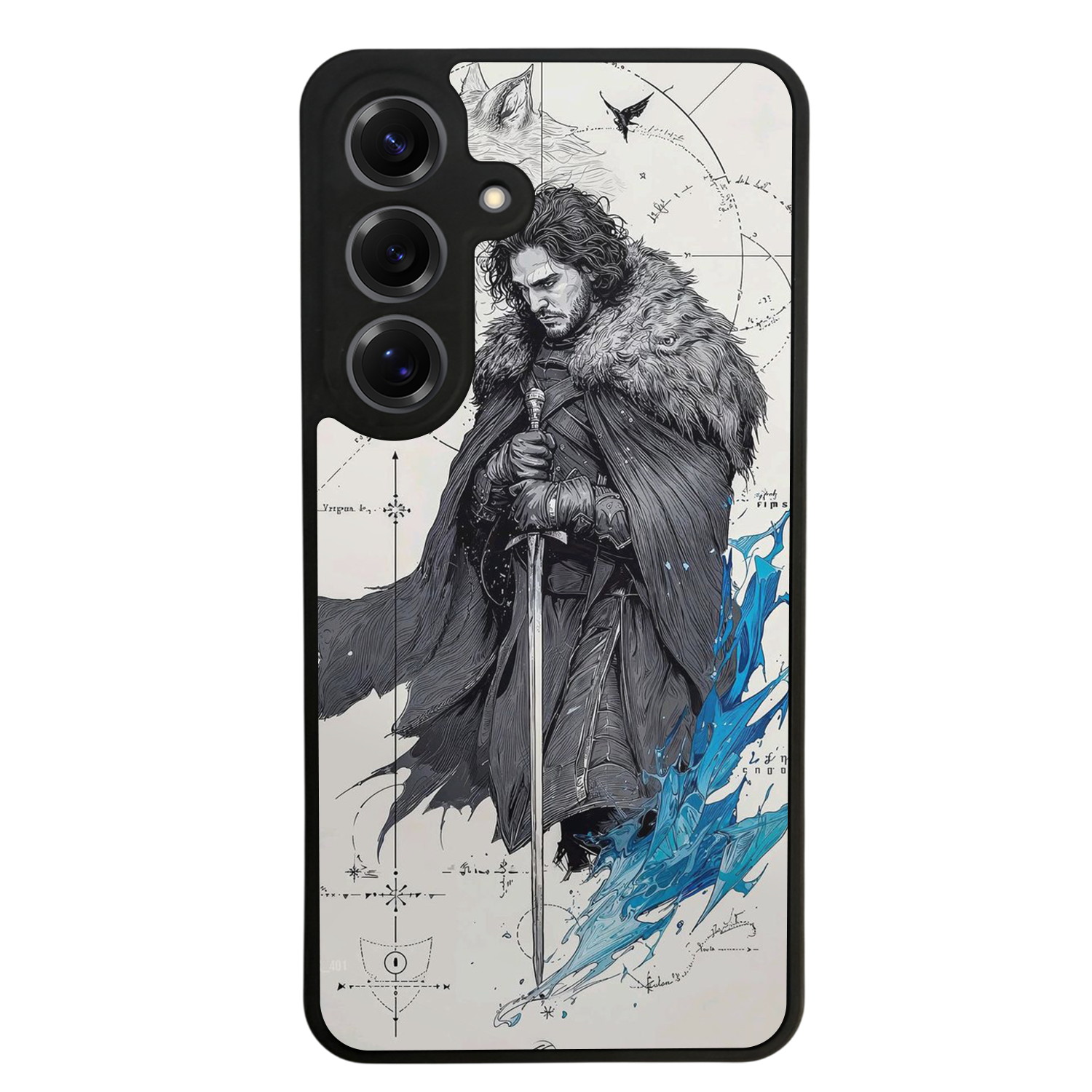 Samsung Galaxy S25 Uyumlu GameOfThrones Tasarımlı Glossy Premium Kılıf