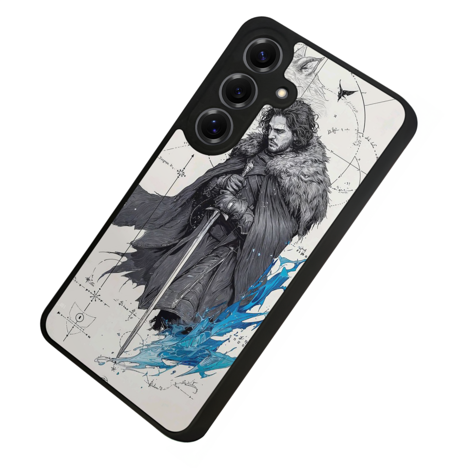 Samsung Galaxy S25 Uyumlu GameOfThrones Tasarımlı Glossy Premium Kılıf