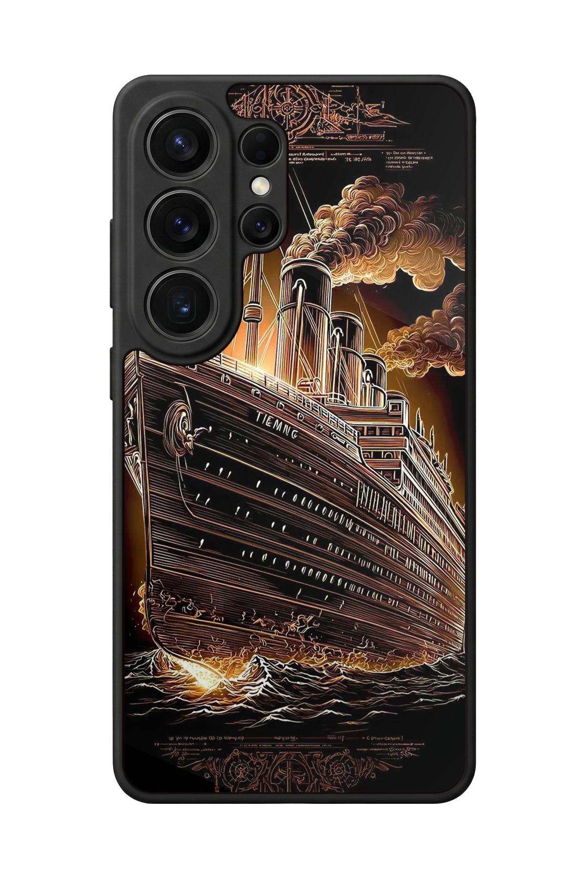 Samsung Galaxy S26 Ultra Uyumlu Korsan Tasarımlı Glossy Premium Kılıf