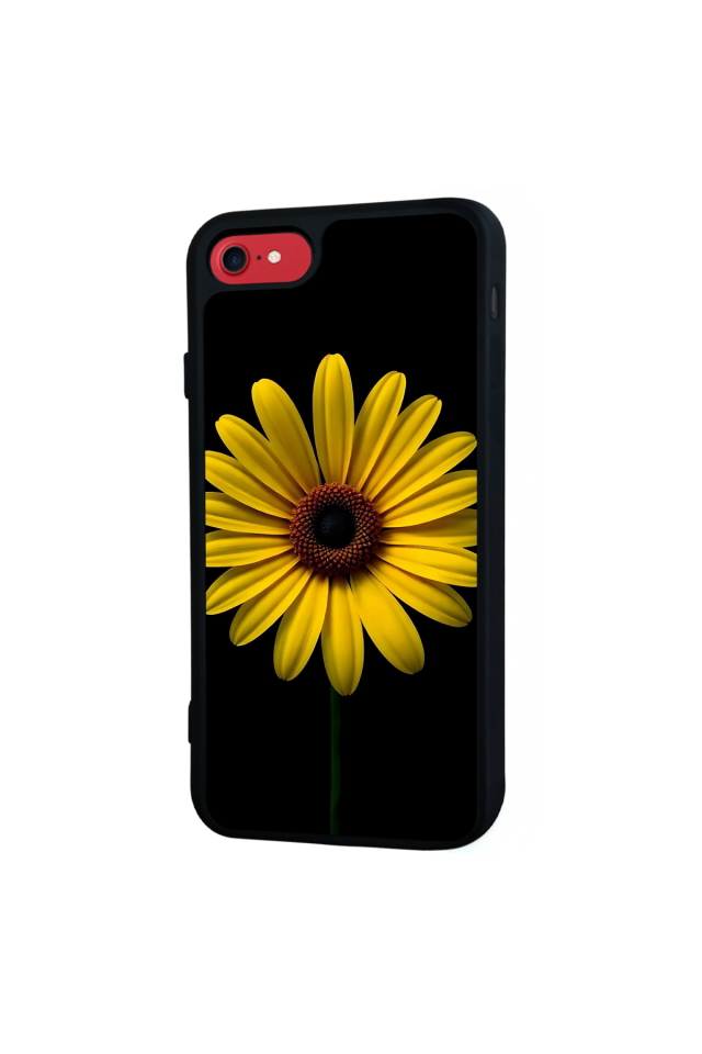 iPhone 7 Uyumlu Papatya Tasarımlı Glossy Premium Kılıf