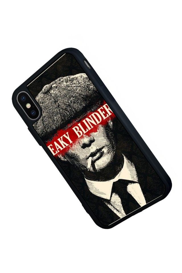iPhone XS Max Uyumlu Peaky Blinders Tasarımlı Glossy Premium Kılıf