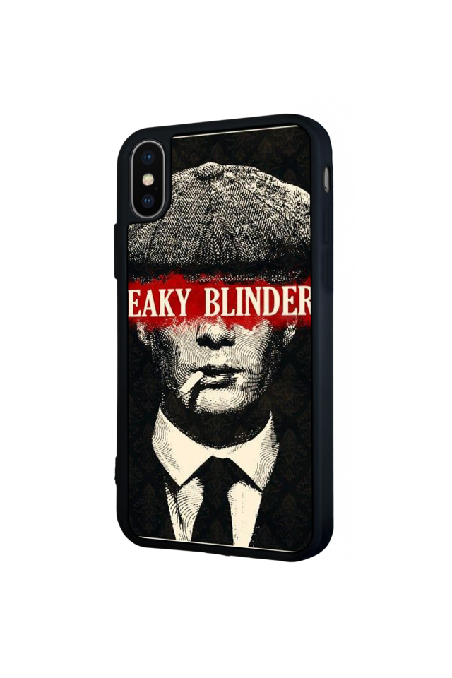 iPhone XS Max Uyumlu Peaky Blinders Tasarımlı Glossy Premium Kılıf