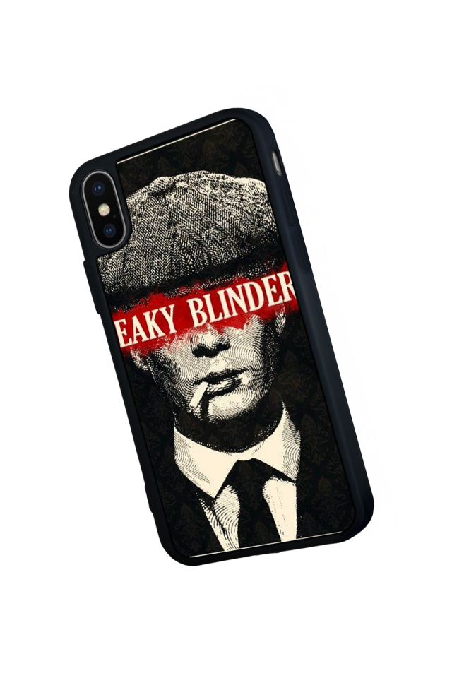 iPhone XS Max Uyumlu Peaky Blinders Tasarımlı Glossy Premium Kılıf