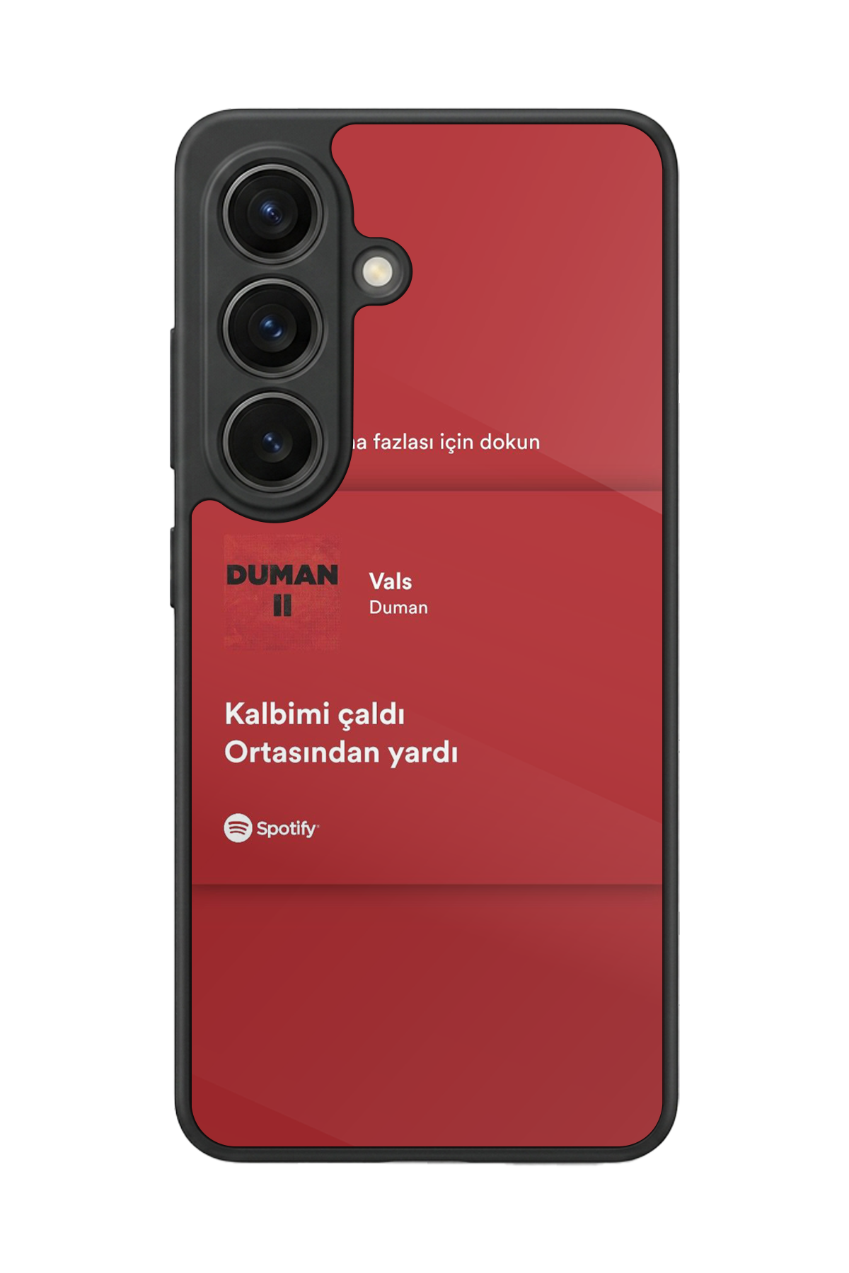 Samsung Galaxy S26 Uyumlu Sarki Sozleri Tasarımlı Glossy Premium Kılıf
