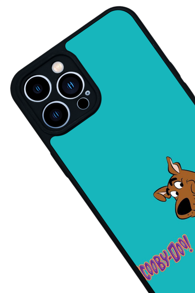 iPhone 12 Pro Max Uyumlu Scooby Doo Tasarımlı Glossy Premium Kılıf