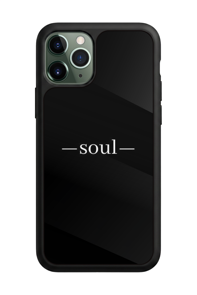 iPhone 11 Pro Max Uyumlu SOUL Tasarımlı Glossy Premium Kılıf