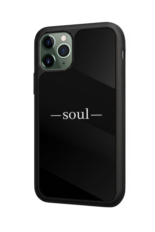iPhone 11 Pro Max Uyumlu SOUL Tasarımlı Glossy Premium Kılıf