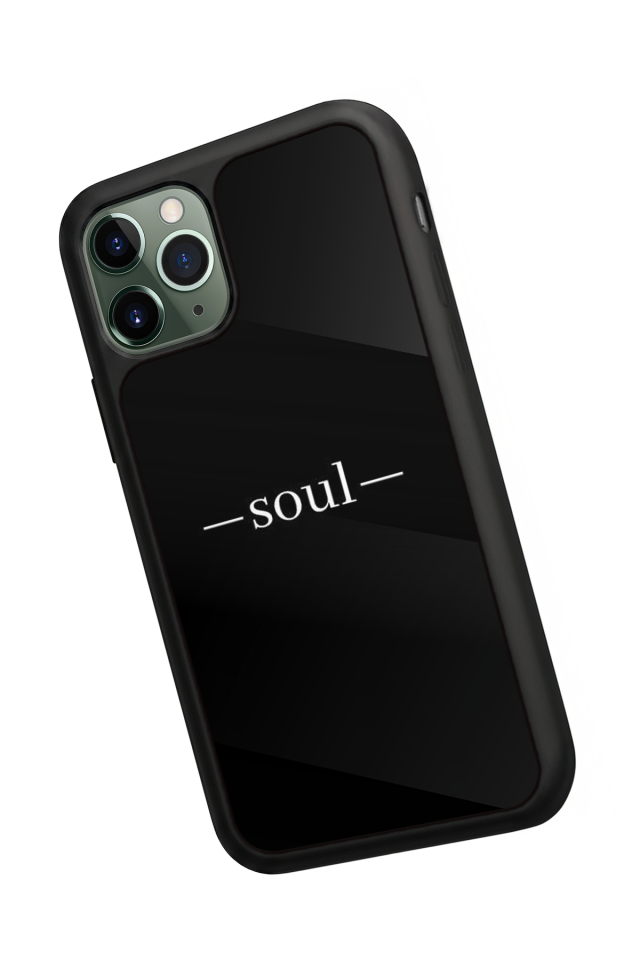 iPhone 11 Pro Max Uyumlu SOUL Tasarımlı Glossy Premium Kılıf