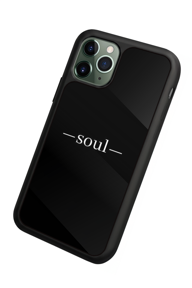 iPhone 11 Pro Max Uyumlu SOUL Tasarımlı Glossy Premium Kılıf